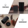 Nuqsx Film Canisters With Caps 90Pcs Organizer Film Box Camera Stand Rope Basket Plastic Cotton Pad Holder Canisters view 3