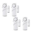 4 Pack Door Window Alarm,Home Magnetic Sensor Alarm,Home Security System Alert, Door Sensor Alert for Kids Safety Toddler, House, Office view 1