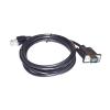 Treayes D-SUB 9-PIN DB9 Male to RJ45 Plug Adapter RS422 Communication Cable for AVMATRIX VS0605U Controller to DATAVIDEO PTC Camera(5M) view 2