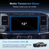 2023-2026 SuperDuty F250/F350/F450 Matte Screen Protector For Ford F-250/F-350/F-450 (Lariat/King Ranch/Platinum/Limited) 12" Touchscreen 2026 F250 Accessories 9H Tempered Glass[NO Glare&Fingerprint] view 2