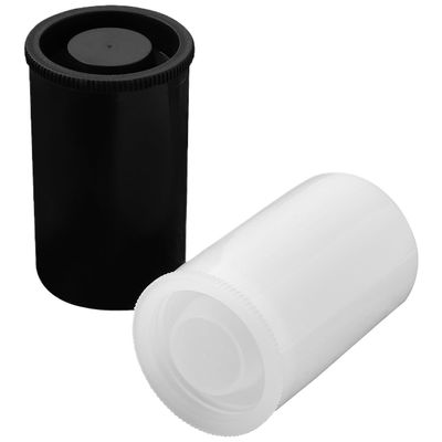 Nuqsx Film Canisters With Caps 90pcs Canisters Empty Film Case Reusable Plastic Containers Lids Camera Storage Small Holder Travel Outdoor(White)