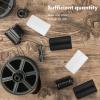 Nuqsx Film Canisters With Caps 90pcs Canisters Empty Film Case Reusable Plastic Containers Lids Camera Storage Small Holder Travel Outdoor(White) view 2