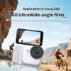 Coyktonty Wide-Angle Lens for Insta360 GO Ultra,HD Optical Glass with 2-Layer Coating 185 Ultra-Wide View Scratch-Resistant Lightweight view 2