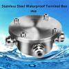 GUODDM Underwater Waterproof Connection Box - Swimming Pool Underwater Fountain Light Transition Head(1 in 5 Out) view 3