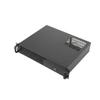 2U Rack-Mounted Server Chassis Supports Mini ITX Mini ATX Motherboard, Compatible with 3 Hard Disk Bits, One Front USB3.0 Interface, for Narrow Cabinet Environments view 1