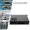 2U Rack-Mounted Server Chassis Supports Mini ITX Mini ATX Motherboard, Compatible with 3 Hard Disk Bits, One Front USB3.0 Interface, for Narrow Cabinet Environments view 4