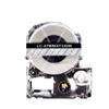 CQadsDyrx 1pcs 12mmLabel Tape SS12KW SS9KW SS6KW SS18KW SS24KW Compatible with Label Printer Models LW-300 LW-400 LW-600P LW-700 4WBN9(White on Clear) view 1