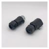 9 pin power connector cable to cable female male socket IP67 view 2
