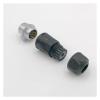 9 pin power connector cable to cable female male socket IP67 view 4