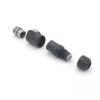 2-pin M16 size power circular connector female and male socket IP67 view 3