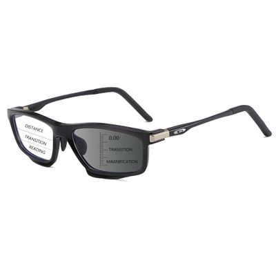 HOOBAY Photochromic Progressive Multifocus Reading Glasses Men Women,Progressive Readers No Line UV400 Protection