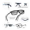 HOOBAY Photochromic Progressive Multifocus Reading Glasses Men Women,Progressive Readers No Line UV400 Protection view 4