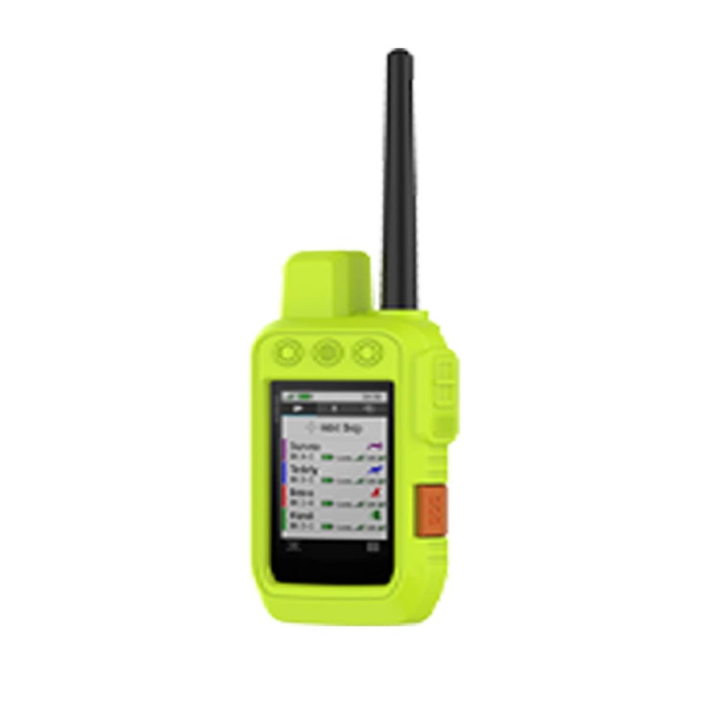 Case for Garmin Alpha 200i/Alpha 300i Tracking Handheld,BOVUGAC Shockproof Silicone Soft Protective Case,All Round Protection.-Light Green