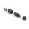 4-pin M16 size power connector cable to cable outdoor waterproof IP67 view 3