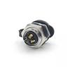 4 pin M16 size power connector male and female socket waterproof IP67 view 4