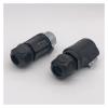 4 pin power connector cable to cable with socket waterproof IP67 view 2