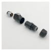 4 pin power connector cable to cable with socket waterproof IP67 view 3