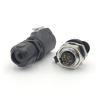 7 pin M16 size power connector male and female socket outdoor IP67 view 2