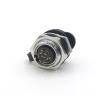 7 pin M16 size power connector male and female socket outdoor IP67 view 4