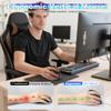 TRELC Wireless Gaming Mouse with 5 D Rocker, 24000 DPI/11 Programmable Buttons, Ergonomic Mouse for 2 Devices Connection (BT+2.4GHz), Vertical Rechargeable Mice for PC/Laptop/E-Sports/Gamer (Black) view 4