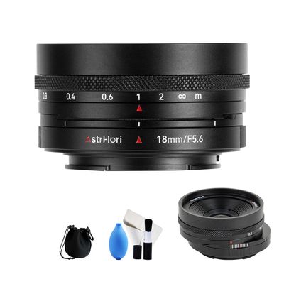 AstrHori 18mm F5.6 APS-C Shift Manual Lens for Fujifilm FX Mount XT10,XT20,XT30,XT50,XA5,XA7,XM5,XS10,XH1,XPRO1,etc.