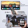Live Party HD 1080P Hidden Camera TV Remote Spy Camera 2 in 1 Use WiFi Cameras with Video and Motion Detection for Indoor Home Security Wireless Nanny Cam view 2