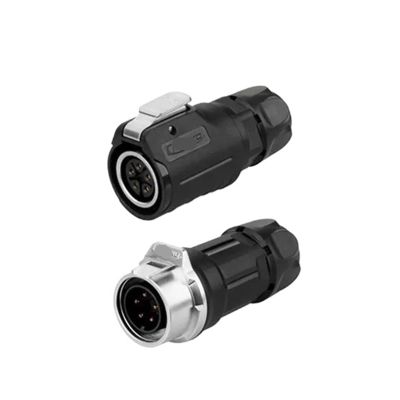 5-pin M16 size power connector cable to cable IP67