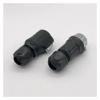 5-pin M16 size power connector cable to cable IP67 view 2