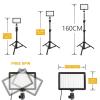 160CM Tripod LED Video Light view 2