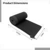 4-Piece Zipper Cable Organizer for Tv and Computer Cords, Black Polyester, Easy to Use, Ideal for Home and Office view 4