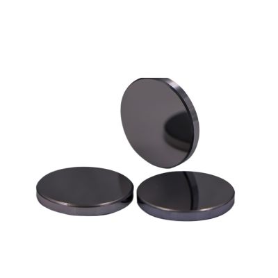 1pc 500W Co2 Laser Si Reflective Mirrors Lens Black-Coating Reflector Lens for CO2 Laser(Si Mirror 1Pc,30mm)