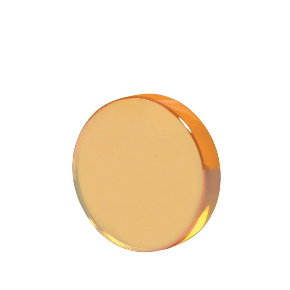1pc II-VI Material CVD ZnSe Focus Lens Dia. 38.1mm FL 127 190.5mm 5" 7.5"(127mm,7.37mm)