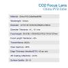 1pc Focus Lens 3/5/10PCS USA CVD Focus Lens ZnSe Dia 20mm FL50.8/63.5 for 0-200W CO2 Laser(5PCS USA CVD,101.6mm) view 4