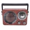 Zunate Portable Retro Radio, FM AM SW MP3 Player with Bluetooth USB Playback Memory Card Support Rechargeable, Outdoor Broadcast Radio with Telescopic Antenna view 1