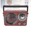Zunate Portable Retro Radio, FM AM SW MP3 Player with Bluetooth USB Playback Memory Card Support Rechargeable, Outdoor Broadcast Radio with Telescopic Antenna view 2