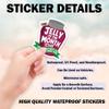 (3Pcs) Jelly of The Month Club Sticker Funny Quotes Vinyl Sticker, Waterproof Die-Cut Decal for Water Bottle, Laptop, Hard Hat, Helmet, Car, Phone 3 inches view 4