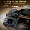 Bewinner HiFi MP3 Player with Bluetooth 5.4, Lossless DSD FLAC Music Player, High Resolution Portable Digital Audio Players with Memory Card, Supports up to 256GB Expansion (128GB Small Memory Card) view 4