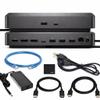 Dell Pro Smart Dock WD25 Bundle with 6 USB Ports, up to 100W Power delivery Includes Display Port Cable + ZoomSpeed HDMI Cable + Ethernet Cable + Cleaning Cloth, Supports Up to 4 WQHD 60Hz Displays view 1