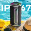 YEAHBOX X-Boom Go Portable Bluetooth Speaker, Max 40W Hi-Fi Sound, Dome Tweeter & Track Bass Driver, Dual EQ Modes, IP65 Waterproof, RGB Light Show, TWS Stereo Pairing, Bluetooth 5.4, 10H Playtime view 3