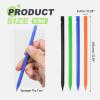 PATIKIL 6 x 150 mm Spudger Pry Tool, 36Pcs Antistatic Plastic Dual Ends Opening Pry Repair Tools Kit for Smart Mobile Phone Tablet Laptop PC Game Machine Electronics Devices, 4 Colors view 2