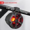 Pyle 6.5 Off-Road Speakers, 1200W Marine Grade Speakers with RGB Lights & Remote, Amplified Vehicle Speakers for ATV, UTV Sound System, 4x4, Jeep & Marine Watercraft, Bluetooth, Aux Input view 4