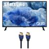 Samsung QN32Q8FAAFXZA 32 Inch Class QLED Q8F 4K Vision AI Smart TV with an AudioQuest Blueberry 2.25M 18G 4K-8K HDMI Digital Cable (2025) view 1