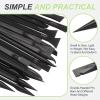 PATIKIL Spudger Pry Tool, 6Pcs Antistatic Carbon Fiber Safe Dual Ends Opening Pry Repair Tools Kit for Smart Mobile Phone Tablet Laptop PC Game Machine Electronics Devices, Black view 3