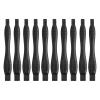 PATIKIL 12 x 120 mm Spudger Pry Tool, 10Pcs Plastic Dual Ends Opening Pry Repair Tools Kit for Smart Mobile Phone Tablet Laptop PC Game Machine Electronics Devices, Black view 1