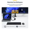 StarTech.com Dual Monitor Adapter for M1/M2/M3/M4 macOS Systems, Windows, ChromeOS. Thunderbolt, USB 3.0 or USB-C HDMI Splitter Extended Display, 4K30 Output 1 & 1080p Output 2, (107B-USB-HDMI-2) view 3