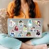100PCS Manga Hayao Miyazaki Stickers Mixed Pack,Cartoon Characters Stickers Movie Decorative Sticker for Teens Adults Waterproof Sticker for Water Bottle Laptop (Tmiya100) view 4