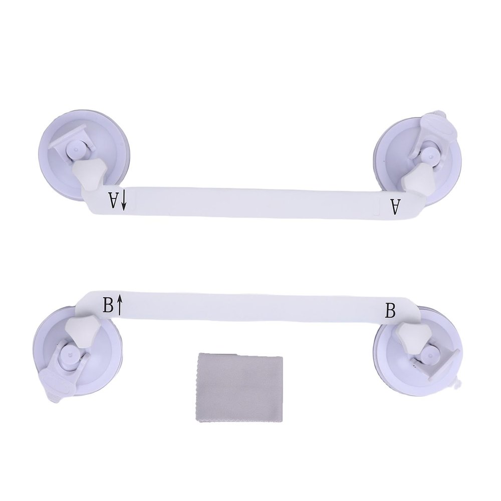 Fafeicy Car Suction Cup Mount Fit Mini Satellite Secure Mounting Kit Aluminum Mounting Bracket for Car RV Boat Truck Sunroof