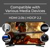 OREI 4K HDMI Extender Over Fiber Optic Balun - UltraHD 4K @ 60Hz 4:4:4 DR, CEC, HDR10+, SFP+ - Up to 10 KM in Single Mode - 300M in Multi-Mode view 4