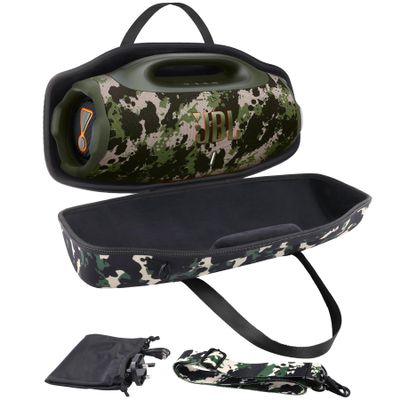 co2CREA Hard Travel case Replacement for JBL Boombox 4 Waterproof Portable Bluetooth Speaker (Camo Case)