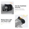 HUYETRXA Soft Silicon Long Camera Eyecup Viewfinder Eyepiece Eye Cup for panasonic DC-GH6 GH5S GH5 Replaces for panasonic 4YE1A561Z Eyecup view 3